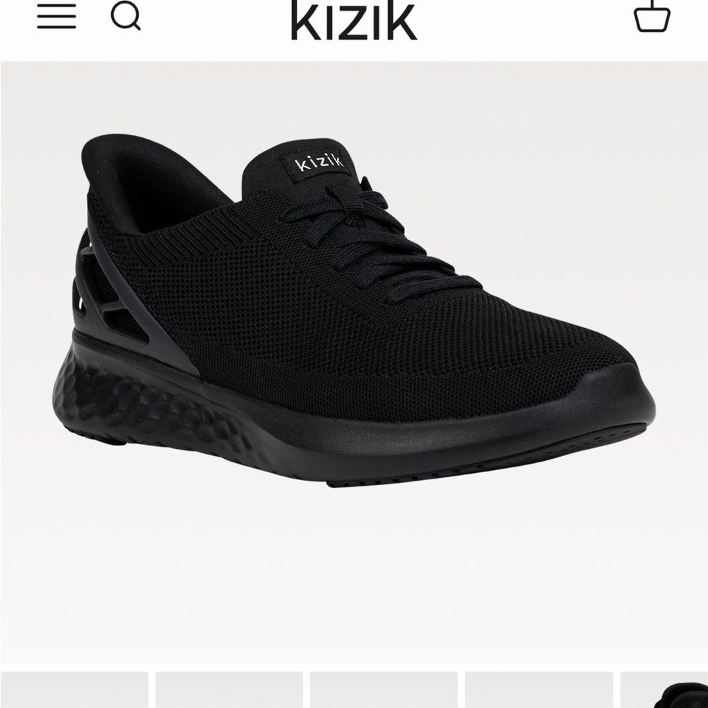 Kiziks Athens Unisex Slip-on Sneakers. 6 men’s/7.5 women’s. Black. Worn once